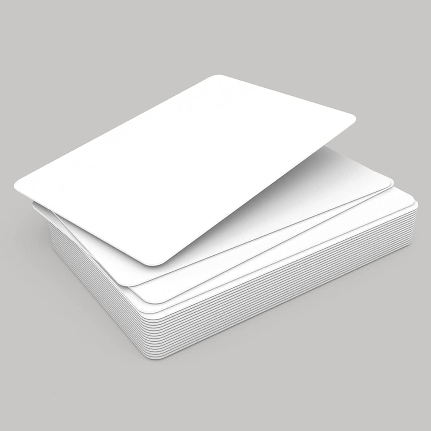 Thermal Inkjet Printable PVC Cards - Glossy White - Pack of 200